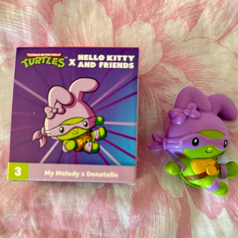 My Melody x Donatello Toy - Purple and Green